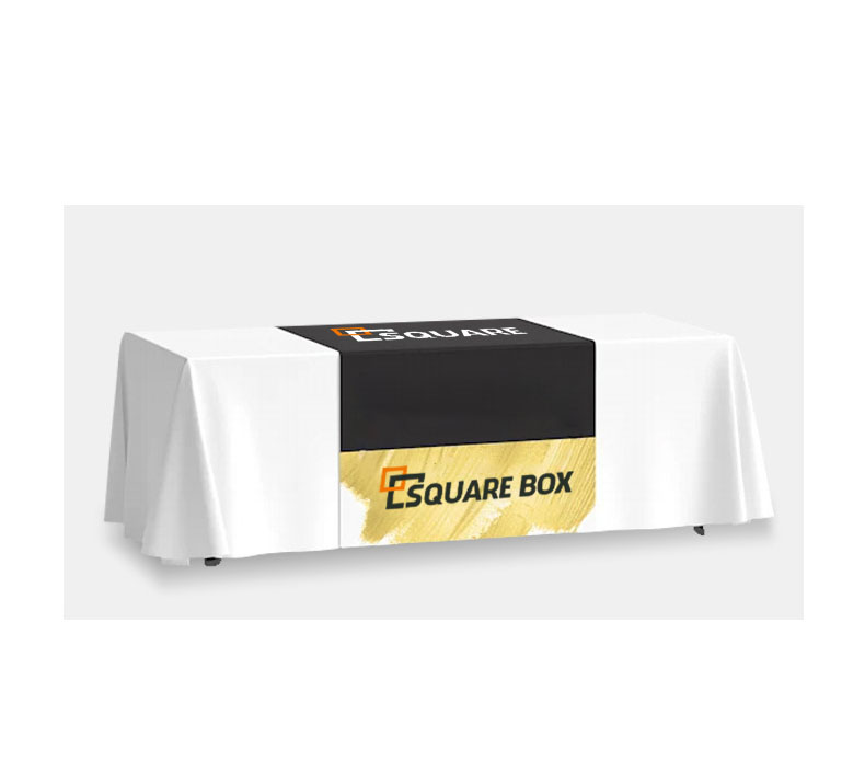 Customized Rectangular Trade Show Tablecloth Ⅰ